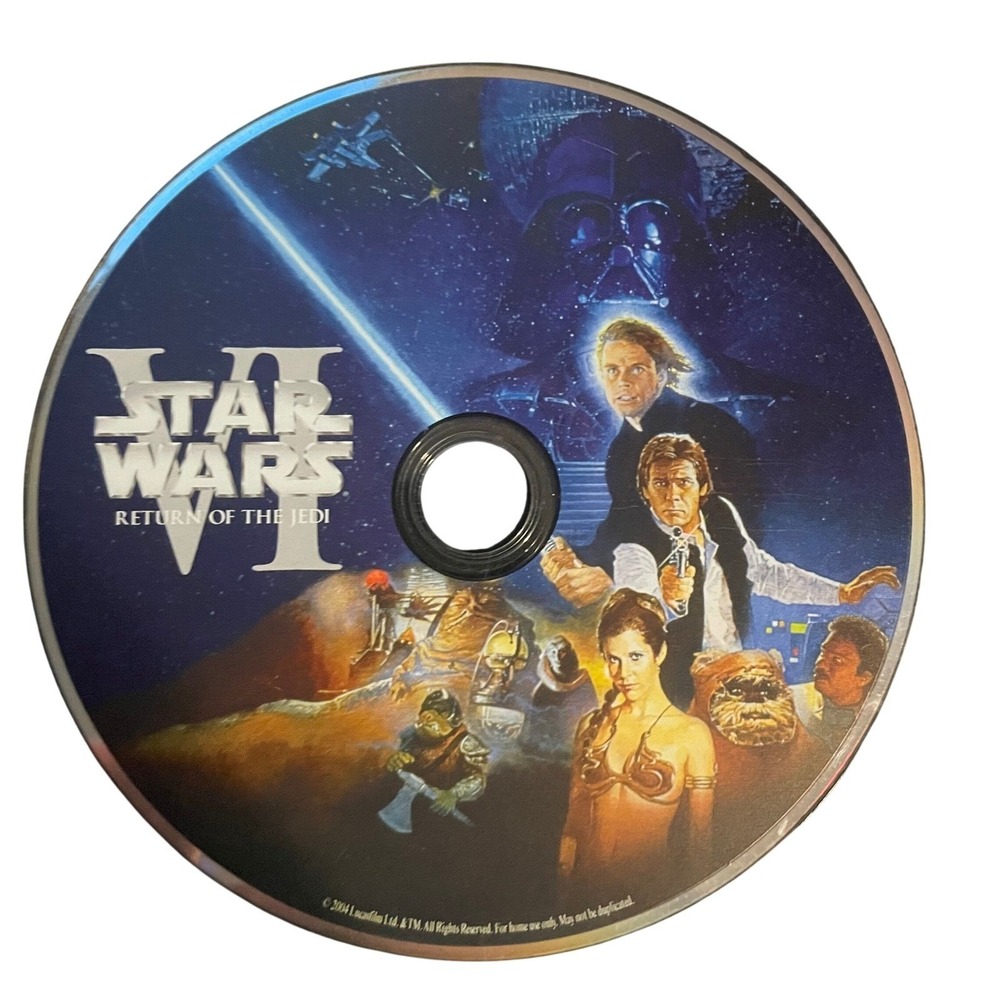 Star Wars Episode VI Return of the Jedi DVD 2004 Disc Only